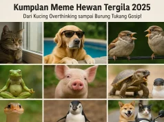 Kumpulan Meme Hewan Tergila 2025 — Dari Kucing Overthinking sampai Burung Tukang Gosip! meme hewan tergila - hewanismeme