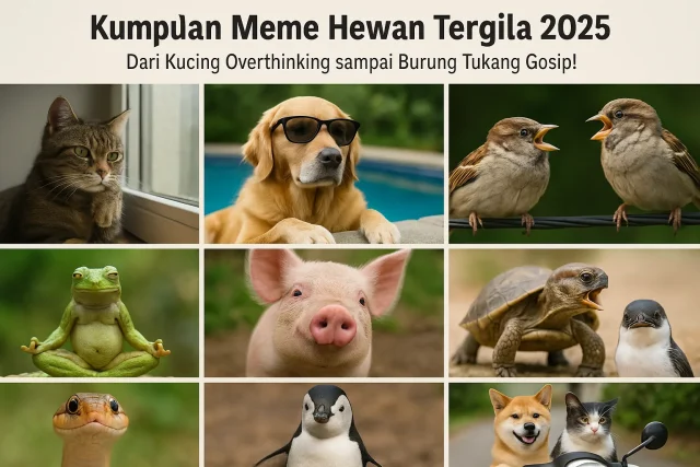 meme hewan tergila - hewanismeme