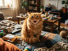 Kumpulan Meme Kucing Oren Kena Marah yang Bikin Ngakak meme kucing oren lucu