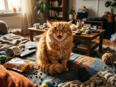 Kumpulan Meme Kucing Oren Kena Marah yang Bikin Ngakak meme kucing oren lucu