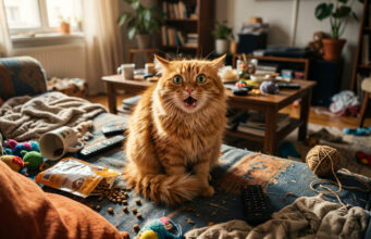Kumpulan Meme Kucing Oren Kena Marah yang Bikin Ngakak meme kucing oren lucu