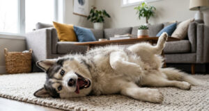 Kompilasi Video Lucu Tingkah Anjing Husky yang Super Drama tingkah anjing husky lucu