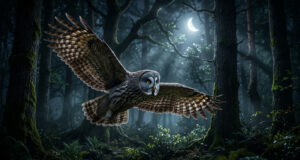 Mengapa Burung Hantu Bisa Terbang Tanpa Suara? burung hantu terbang tanpa suara